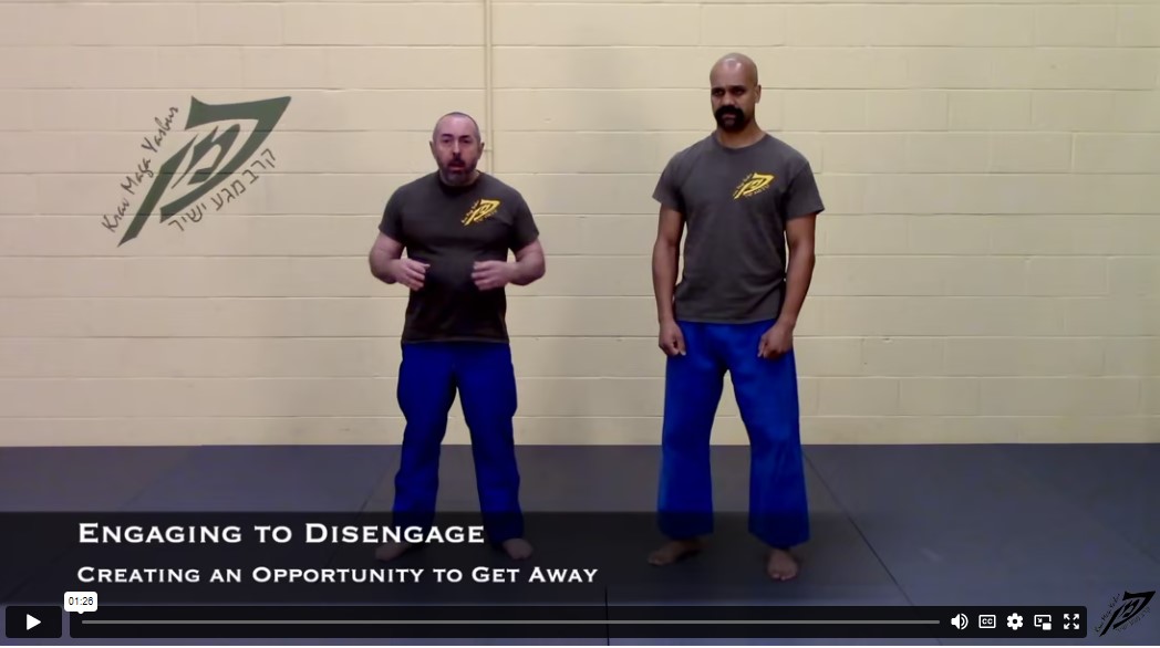 Krav Maga Medford - Using Engagment To Create Disengagement Opportunities